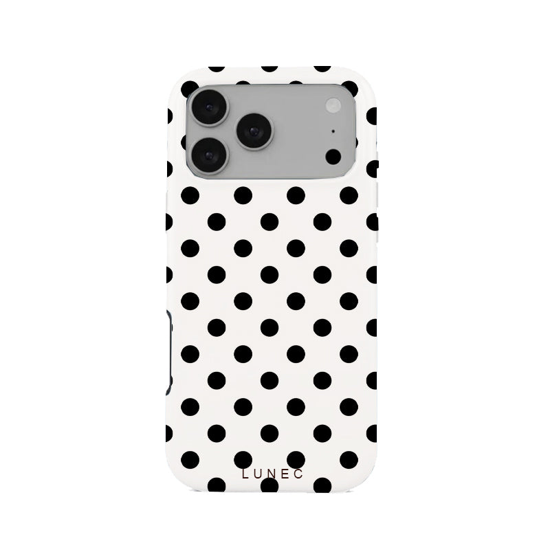 Monochrome Dot iPhone Case