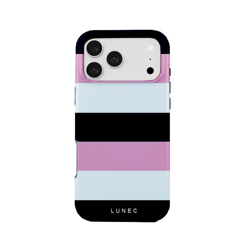 Noir Pastel Stripe