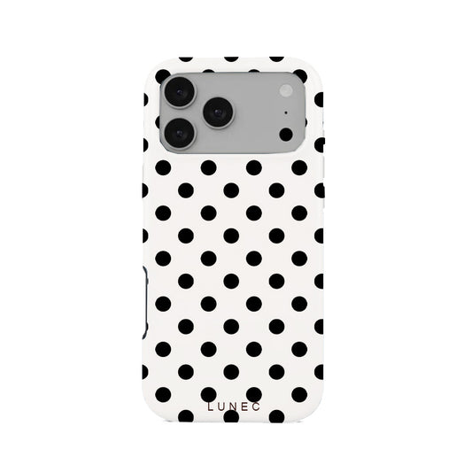 Monochrome Dot iPhone Case