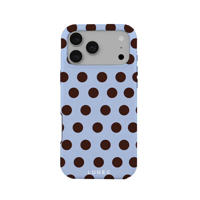 Mocha Dot iPhone Case